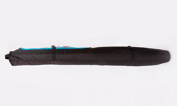 Сумка для лыж 192 см (черный-голубой)