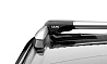 Багажник на рейлинги Lux Хантер L54-R (серебристый)