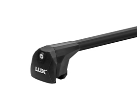 Багажник на инт. рейлинги Lux Scout БК-6 110 см (чёрный)