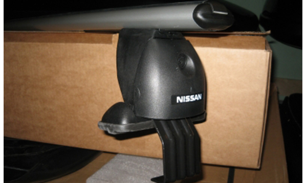 Оригинальный багажник Nissan Note (аллю-ые дуги)