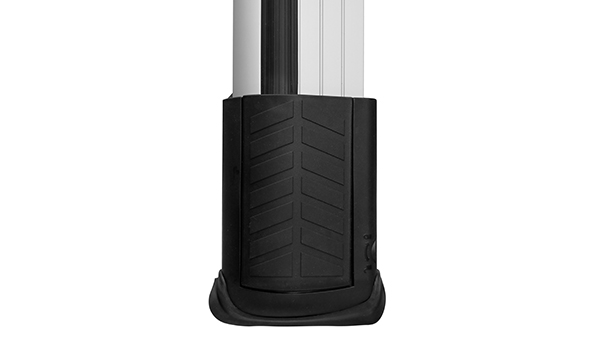 Багажник на рейлинги Lux Хантер L52-R (серебристый)