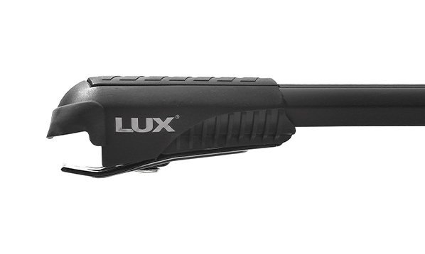 Багажник на рейлинги Lux Хантер L44-B (чёрный)