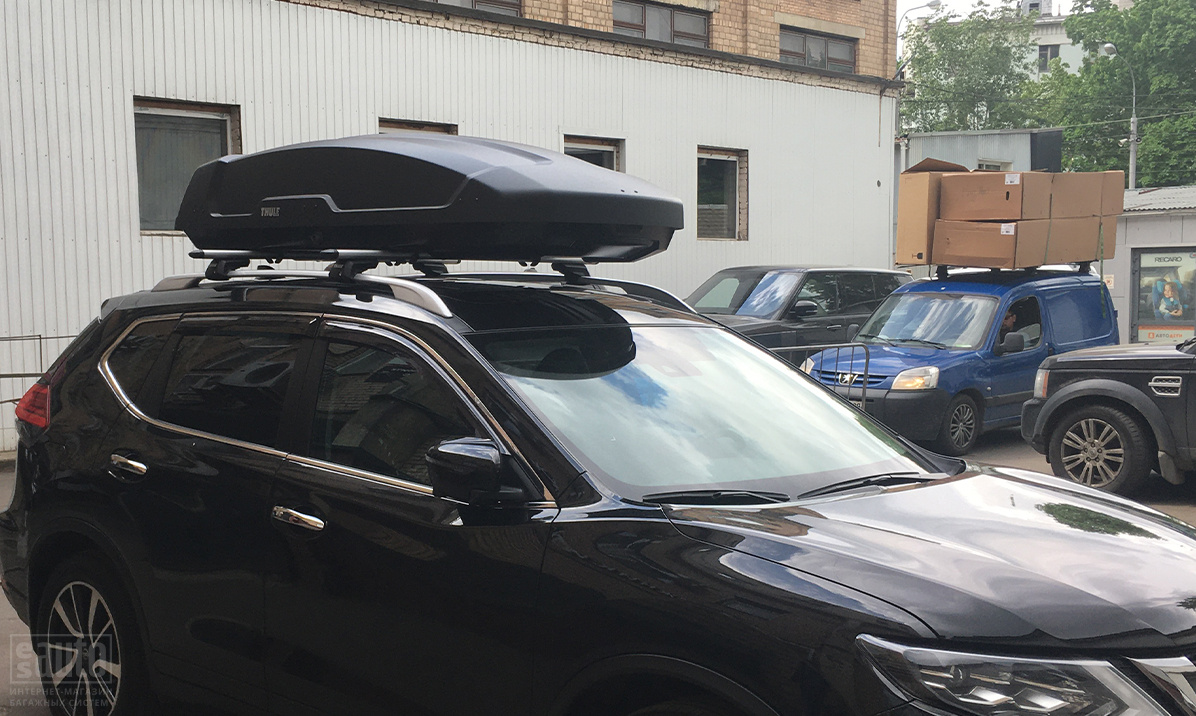 Багажник на крышу (рейлинги) THULE Nissan XTrail 5d Джип