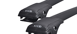 Багажник на рейлинги FicoPro R48 (черный)