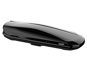 Бокс на крышу Lux Irbis 206 Черный глянцевый