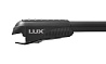 Багажник на рейлинги Lux Хантер L56-B (чёрный)