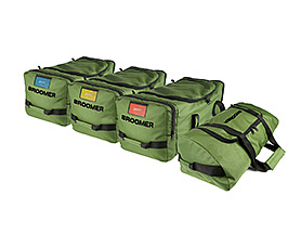 Комплект сумок Broomer для бокса 3+1 шт. Зеленый