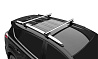 Багажник на рейлинги Lux Элегант 130 см (аэро)