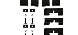 Комплект адаптеров ED (Volvo XC90 II 2014-н.в.) на инт. рейлинги
