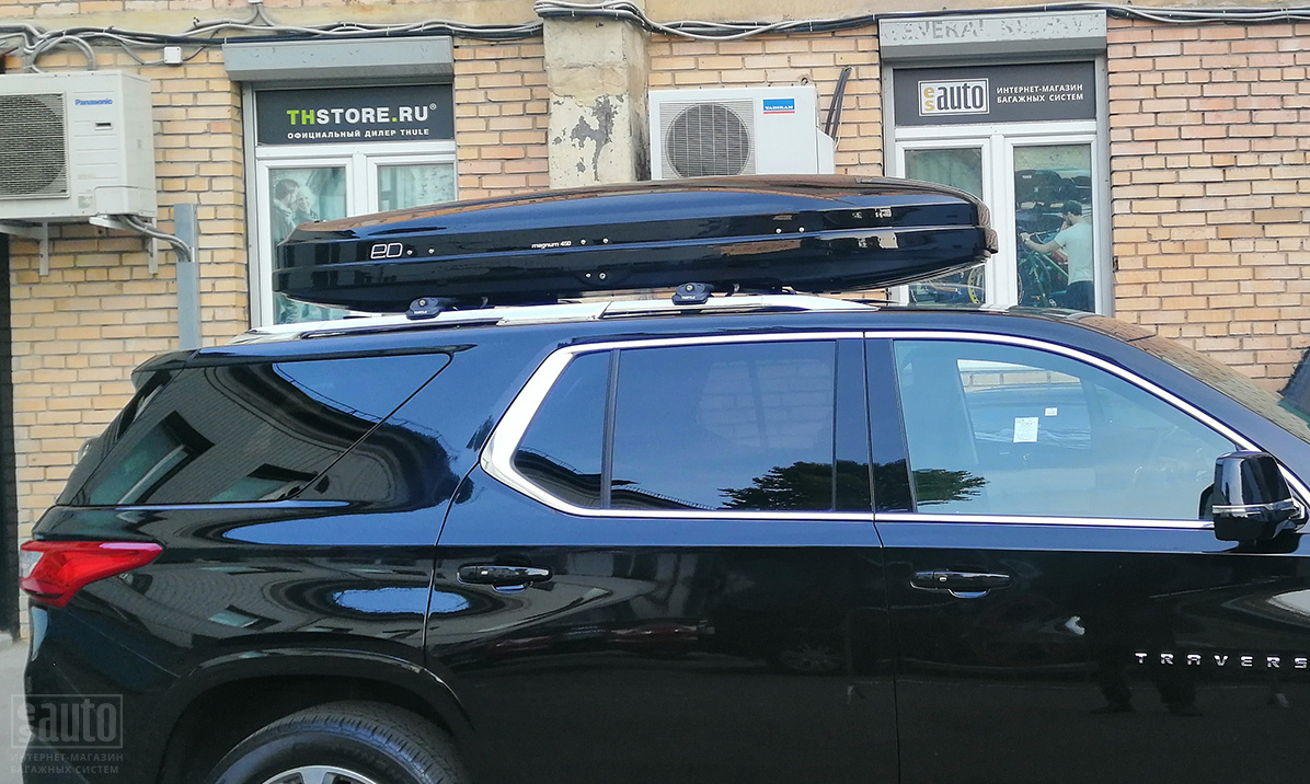 Установка багажника thule