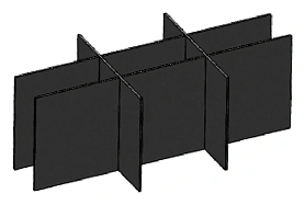 Разделитель для бокса Arcane Warrior FLEX 116 л