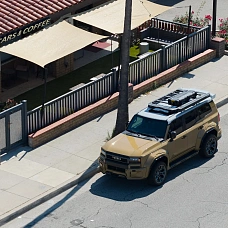 Экспедиционный багажник Arcane Warrior M'LinkX для Toyota Land Cruiser Prado 250 (2024–2025), OPT — с заводскими рейлингами