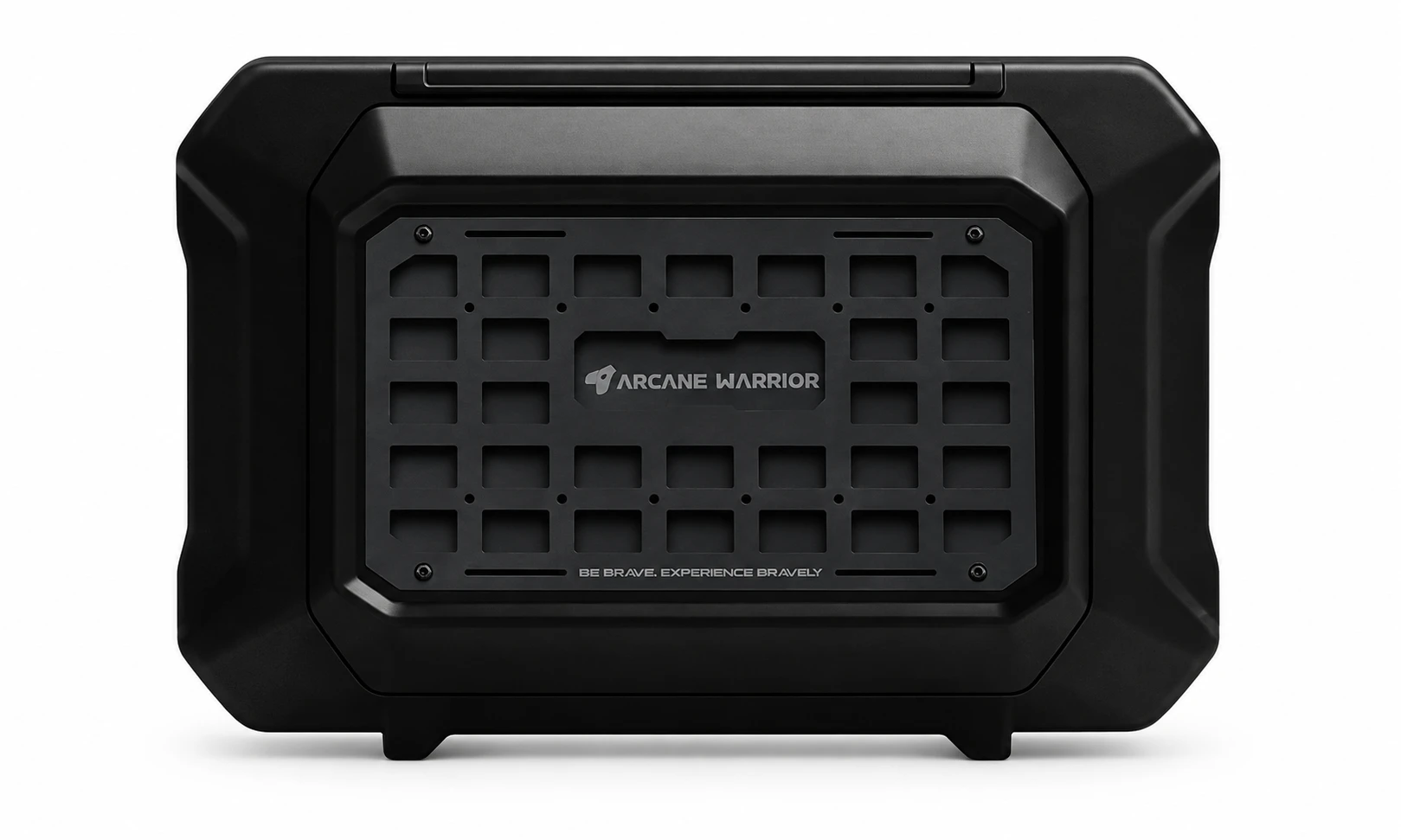 Боковой бокс Arcane Warrior STORM PRO 15 л для Toyota Prado 250 2024+ — без заводских рейлингов